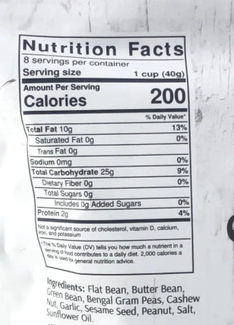 ရှမ်းရွှေတောင်ပဲစုံပေါင်းကြော်/assorted beans