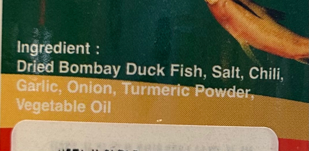 အာဗြဲခြောက်ဘလချောင်ကြော်/Fried bombay duck fish
