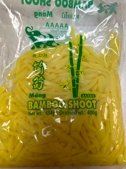 Bamboo shoot strips