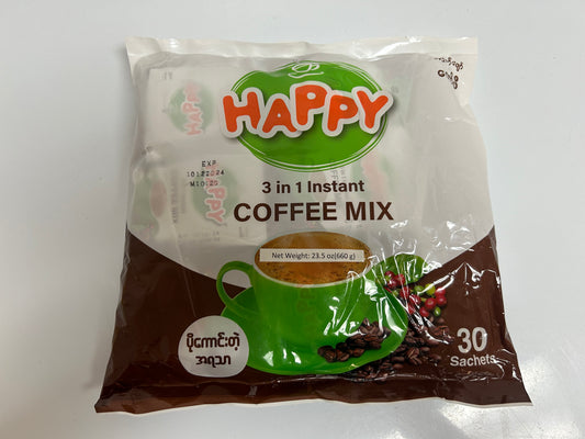 Happy coffee mix