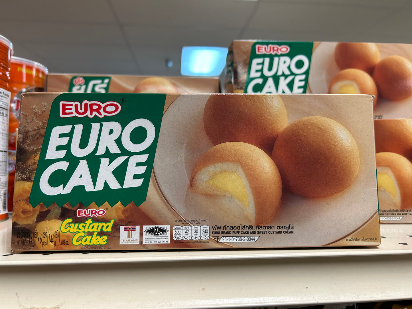 Euro Custard Cake