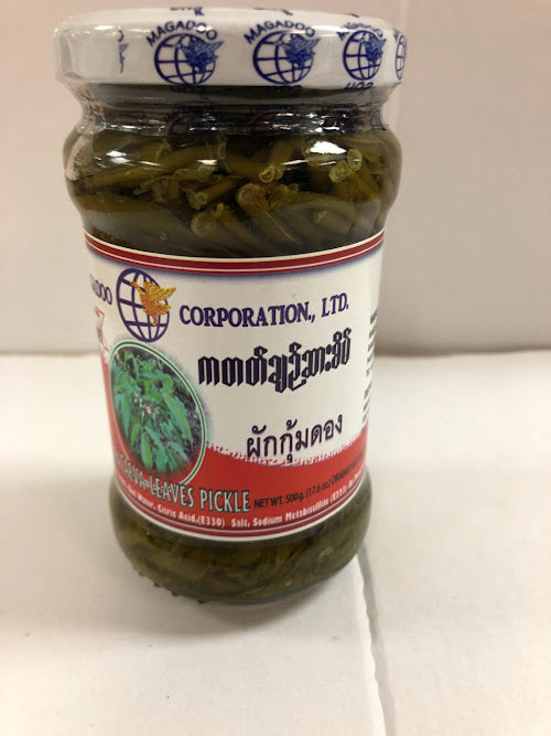 Crataeva Leaves Pickle/ကတတ်ချဉ်စားစိမ်